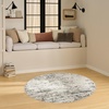 image:imageNourison Home Concerto Abstract Ivory Grey Blue 3 x 5 Oval Area Rug Easy Cleaning Non Shedding Bed Room Living Room Dining Room Kitchen 3x5Ivory Blue Grey