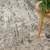 image:imageNourison Home Concerto Abstract Ivory Grey Blue 3 x 5 Oval Area Rug Easy Cleaning Non Shedding Bed Room Living Room Dining Room Kitchen 3x5Ivory Blue Grey