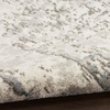image:imageNourison Home Concerto Abstract Ivory Grey Blue 3 x 5 Oval Area Rug Easy Cleaning Non Shedding Bed Room Living Room Dining Room Kitchen 3x5Ivory Blue Grey