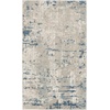 image:imageNourison Home Concerto Abstract Ivory Grey Blue 3 x 5 Oval Area Rug Easy Cleaning Non Shedding Bed Room Living Room Dining Room Kitchen 3x5Ivory Grey Blue