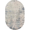image:imageNourison Home Concerto Abstract Ivory Grey Blue 3 x 5 Oval Area Rug Easy Cleaning Non Shedding Bed Room Living Room Dining Room Kitchen 3x5Ivory Grey Blue