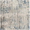image:imageNourison Home Concerto Abstract Ivory Grey Blue 3 x 5 Oval Area Rug Easy Cleaning Non Shedding Bed Room Living Room Dining Room Kitchen 3x5Ivory Grey Blue