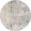 image:imageNourison Home Concerto Abstract Ivory Grey Blue 3 x 5 Oval Area Rug Easy Cleaning Non Shedding Bed Room Living Room Dining Room Kitchen 3x5Ivory Grey Blue