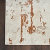 image:imageNourison Home Concerto Abstract Ivory Grey Blue 3 x 5 Oval Area Rug Easy Cleaning Non Shedding Bed Room Living Room Dining Room Kitchen 3x5Ivory Rust