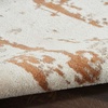 image:imageNourison Home Concerto Abstract Ivory Grey Blue 3 x 5 Oval Area Rug Easy Cleaning Non Shedding Bed Room Living Room Dining Room Kitchen 3x5Ivory Rust