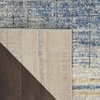 image:imageNourison Home Concerto Abstract IvoryGrey 3 x 5 Area Rug Easy Cleaning Non Shedding Bed Room Living Room Dining Room Kitchen 3x5Blue