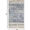 image:imageNourison Home Concerto Abstract IvoryGrey 3 x 5 Area Rug Easy Cleaning Non Shedding Bed Room Living Room Dining Room Kitchen 3x5Blue