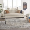 image:imageNourison Home Concerto Grey Ivory 3 x 5 Area Rug  Easy Clean Non Shedding Bed Room Living Room Dining Room Kitchen 3 x 5BeigeGrey