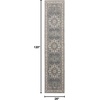 image:imageNourison Home Concerto Grey Ivory 3 x 5 Area Rug  Easy Clean Non Shedding Bed Room Living Room Dining Room Kitchen 3 x 5Grey Ivory