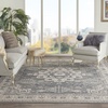 image:imageNourison Home Concerto Grey Ivory 3 x 5 Area Rug  Easy Clean Non Shedding Bed Room Living Room Dining Room Kitchen 3 x 5Grey Ivory