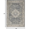 image:imageNourison Home Concerto Grey Ivory 3 x 5 Area Rug  Easy Clean Non Shedding Bed Room Living Room Dining Room Kitchen 3 x 5Grey Ivory