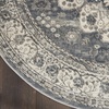 image:imageNourison Home Concerto Grey Ivory 3 x 5 Area Rug  Easy Clean Non Shedding Bed Room Living Room Dining Room Kitchen 3 x 5Grey Ivory