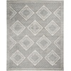 image:imageNourison Home Concerto Grey Ivory Blue 3 x 5 Area Rug  Easy Clean Non Shedding Bed Room Living Room Dining Room Kitchen 3 x 5GreyIvoryBlue