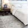 image:imageNourison Home Concerto Grey Ivory Blue 3 x 5 Area Rug  Easy Clean Non Shedding Bed Room Living Room Dining Room Kitchen 3 x 5GreyIvoryBlue