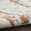 image:imageNourison Home Concerto Ivory Rust 2 x 3 Area Rug  Easy Clean Non Shedding Bed Room Living Room Dining Room Kitchen 2 x 3Ivory Rust