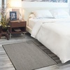 image:imageNourison Home Courtyard Ivory Silver 3 x 5 Oval Area Rug  Easy Clean Non Shedding Bed Room Living Room Dining Room Kitchen 3 x 5 OvalBlack White