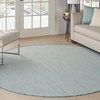 image:imageNourison Home Courtyard Ivory Silver 3 x 5 Oval Area Rug  Easy Clean Non Shedding Bed Room Living Room Dining Room Kitchen 3 x 5 OvalIvory Aqua