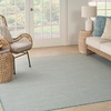 image:imageNourison Home Courtyard Ivory Silver 3 x 5 Oval Area Rug  Easy Clean Non Shedding Bed Room Living Room Dining Room Kitchen 3 x 5 OvalIvory Aqua