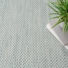 image:imageNourison Home Courtyard Ivory Silver 3 x 5 Oval Area Rug  Easy Clean Non Shedding Bed Room Living Room Dining Room Kitchen 3 x 5 OvalIvory Aqua
