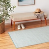image:imageNourison Home Courtyard Ivory Silver 3 x 5 Oval Area Rug  Easy Clean Non Shedding Bed Room Living Room Dining Room Kitchen 3 x 5 OvalIvory Aqua