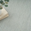 image:imageNourison Home Courtyard Ivory Silver 3 x 5 Oval Area Rug  Easy Clean Non Shedding Bed Room Living Room Dining Room Kitchen 3 x 5 OvalIvory Aqua