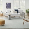 image:imageNourison Home Courtyard Ivory Silver 3 x 5 Oval Area Rug  Easy Clean Non Shedding Bed Room Living Room Dining Room Kitchen 3 x 5 OvalIvory Aqua