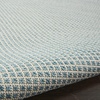 image:imageNourison Home Courtyard Ivory Silver 3 x 5 Oval Area Rug  Easy Clean Non Shedding Bed Room Living Room Dining Room Kitchen 3 x 5 OvalIvory Aqua