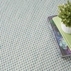 image:imageNourison Home Courtyard Ivory Silver 3 x 5 Oval Area Rug  Easy Clean Non Shedding Bed Room Living Room Dining Room Kitchen 3 x 5 OvalIvory Aqua