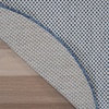image:imageNourison Home Courtyard Ivory Silver 3 x 5 Oval Area Rug  Easy Clean Non Shedding Bed Room Living Room Dining Room Kitchen 3 x 5 OvalIvory Blue
