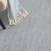 image:imageNourison Home Courtyard Ivory Silver 3 x 5 Oval Area Rug  Easy Clean Non Shedding Bed Room Living Room Dining Room Kitchen 3 x 5 OvalIvory Blue