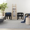 image:imageNourison Home Courtyard Ivory Silver 3 x 5 Oval Area Rug  Easy Clean Non Shedding Bed Room Living Room Dining Room Kitchen 3 x 5 OvalIvory Blue