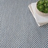 image:imageNourison Home Courtyard Ivory Silver 3 x 5 Oval Area Rug  Easy Clean Non Shedding Bed Room Living Room Dining Room Kitchen 3 x 5 OvalIvory Blue