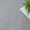 image:imageNourison Home Courtyard Ivory Silver 3 x 5 Oval Area Rug  Easy Clean Non Shedding Bed Room Living Room Dining Room Kitchen 3 x 5 OvalIvory Blue
