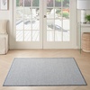 image:imageNourison Home Courtyard Ivory Silver 3 x 5 Oval Area Rug  Easy Clean Non Shedding Bed Room Living Room Dining Room Kitchen 3 x 5 OvalIvory Blue