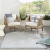 image:imageNourison Home Courtyard Ivory Silver 3 x 5 Oval Area Rug  Easy Clean Non Shedding Bed Room Living Room Dining Room Kitchen 3 x 5 OvalIvory Blue