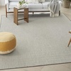 image:imageNourison Home Courtyard Ivory Silver 3 x 5 Oval Area Rug  Easy Clean Non Shedding Bed Room Living Room Dining Room Kitchen 3 x 5 OvalIvory Charcoal