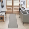 image:imageNourison Home Courtyard Ivory Silver 3 x 5 Oval Area Rug  Easy Clean Non Shedding Bed Room Living Room Dining Room Kitchen 3 x 5 OvalIvory Charcoal