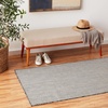 image:imageNourison Home Courtyard Ivory Silver 3 x 5 Oval Area Rug  Easy Clean Non Shedding Bed Room Living Room Dining Room Kitchen 3 x 5 OvalIvory Charcoal