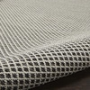 image:imageNourison Home Courtyard Ivory Silver 3 x 5 Oval Area Rug  Easy Clean Non Shedding Bed Room Living Room Dining Room Kitchen 3 x 5 OvalIvory Charcoal