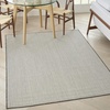 image:imageNourison Home Courtyard Ivory Silver 3 x 5 Oval Area Rug  Easy Clean Non Shedding Bed Room Living Room Dining Room Kitchen 3 x 5 OvalIvory Charcoal