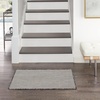 image:imageNourison Home Courtyard Ivory Silver 3 x 5 Oval Area Rug  Easy Clean Non Shedding Bed Room Living Room Dining Room Kitchen 3 x 5 OvalIvory Charcoal