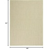 image:imageNourison Home Courtyard Ivory Silver 3 x 5 Oval Area Rug  Easy Clean Non Shedding Bed Room Living Room Dining Room Kitchen 3 x 5 OvalIvory Green
