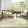 image:imageNourison Home Courtyard Ivory Silver 3 x 5 Oval Area Rug  Easy Clean Non Shedding Bed Room Living Room Dining Room Kitchen 3 x 5 OvalIvory Green