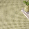 image:imageNourison Home Courtyard Ivory Silver 3 x 5 Oval Area Rug  Easy Clean Non Shedding Bed Room Living Room Dining Room Kitchen 3 x 5 OvalIvory Green