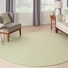 image:imageNourison Home Courtyard Ivory Silver 3 x 5 Oval Area Rug  Easy Clean Non Shedding Bed Room Living Room Dining Room Kitchen 3 x 5 OvalIvory Green