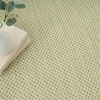image:imageNourison Home Courtyard Ivory Silver 3 x 5 Oval Area Rug  Easy Clean Non Shedding Bed Room Living Room Dining Room Kitchen 3 x 5 OvalIvory Green