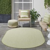 image:imageNourison Home Courtyard Ivory Silver 3 x 5 Oval Area Rug  Easy Clean Non Shedding Bed Room Living Room Dining Room Kitchen 3 x 5 OvalIvory Green