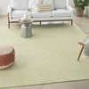 image:imageNourison Home Courtyard Ivory Silver 3 x 5 Oval Area Rug  Easy Clean Non Shedding Bed Room Living Room Dining Room Kitchen 3 x 5 OvalIvory Green