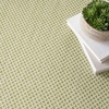 image:imageNourison Home Courtyard Ivory Silver 3 x 5 Oval Area Rug  Easy Clean Non Shedding Bed Room Living Room Dining Room Kitchen 3 x 5 OvalIvory Green