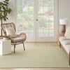 image:imageNourison Home Courtyard Ivory Silver 3 x 5 Oval Area Rug  Easy Clean Non Shedding Bed Room Living Room Dining Room Kitchen 3 x 5 OvalIvory Green